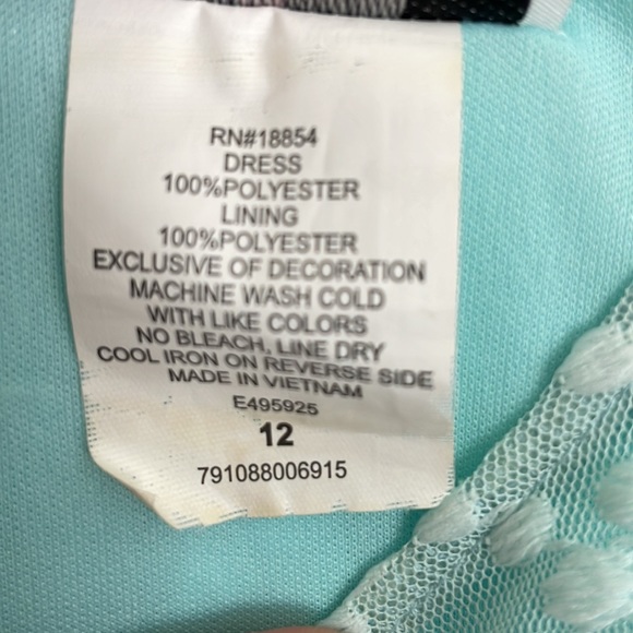 Rare Editions Girls Umbra Dress - Picture 8 of 8